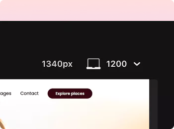 responsive design on any screen size